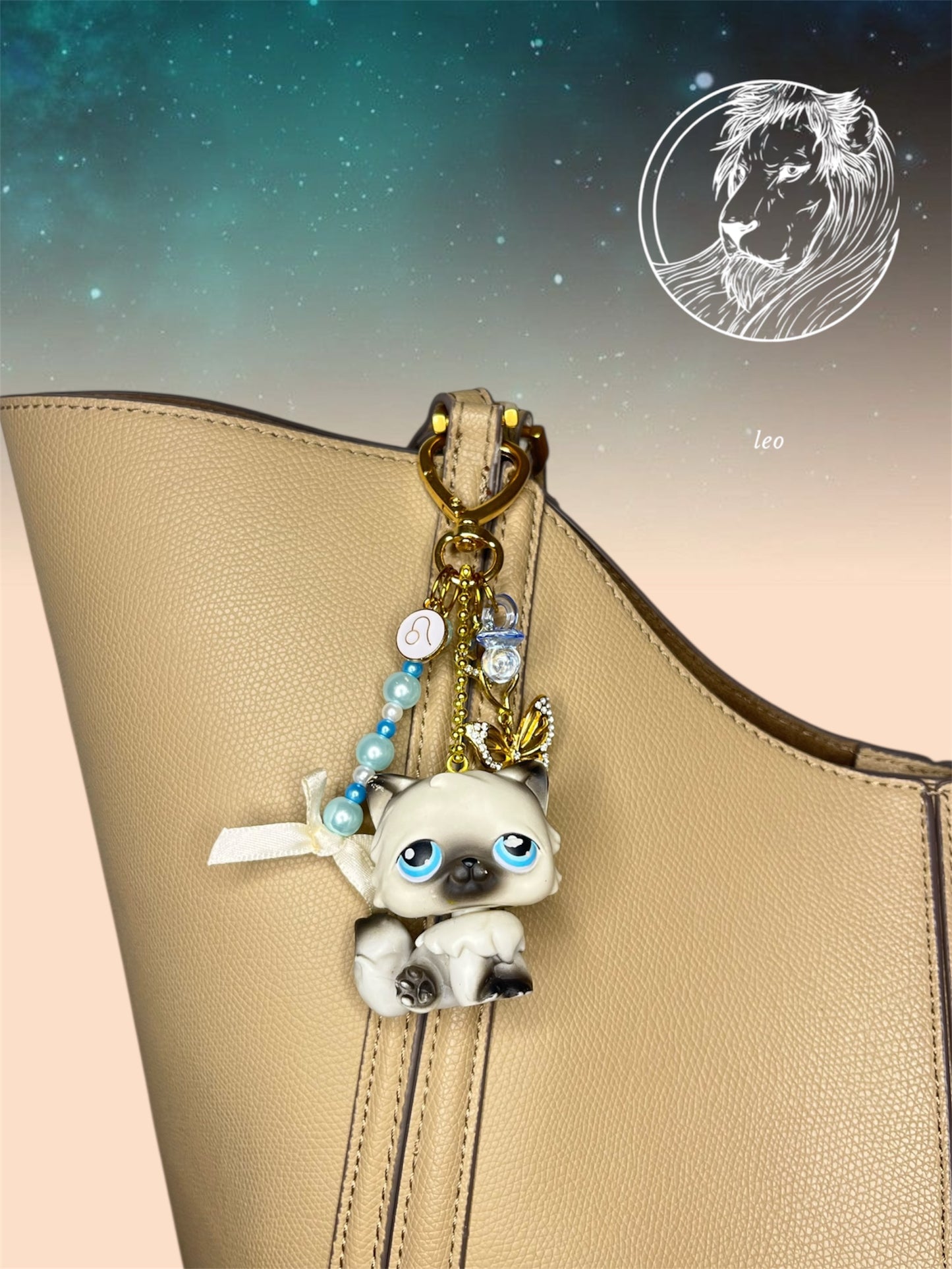 Porte-clé Lion 🤍