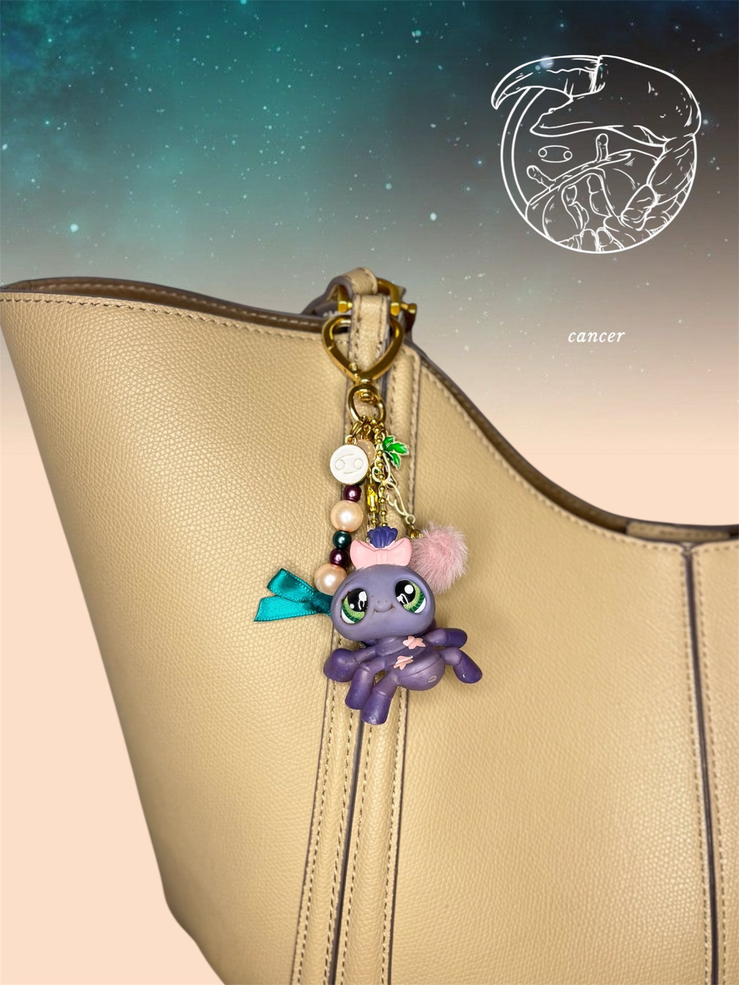 Porte-clé Cancer 🤍