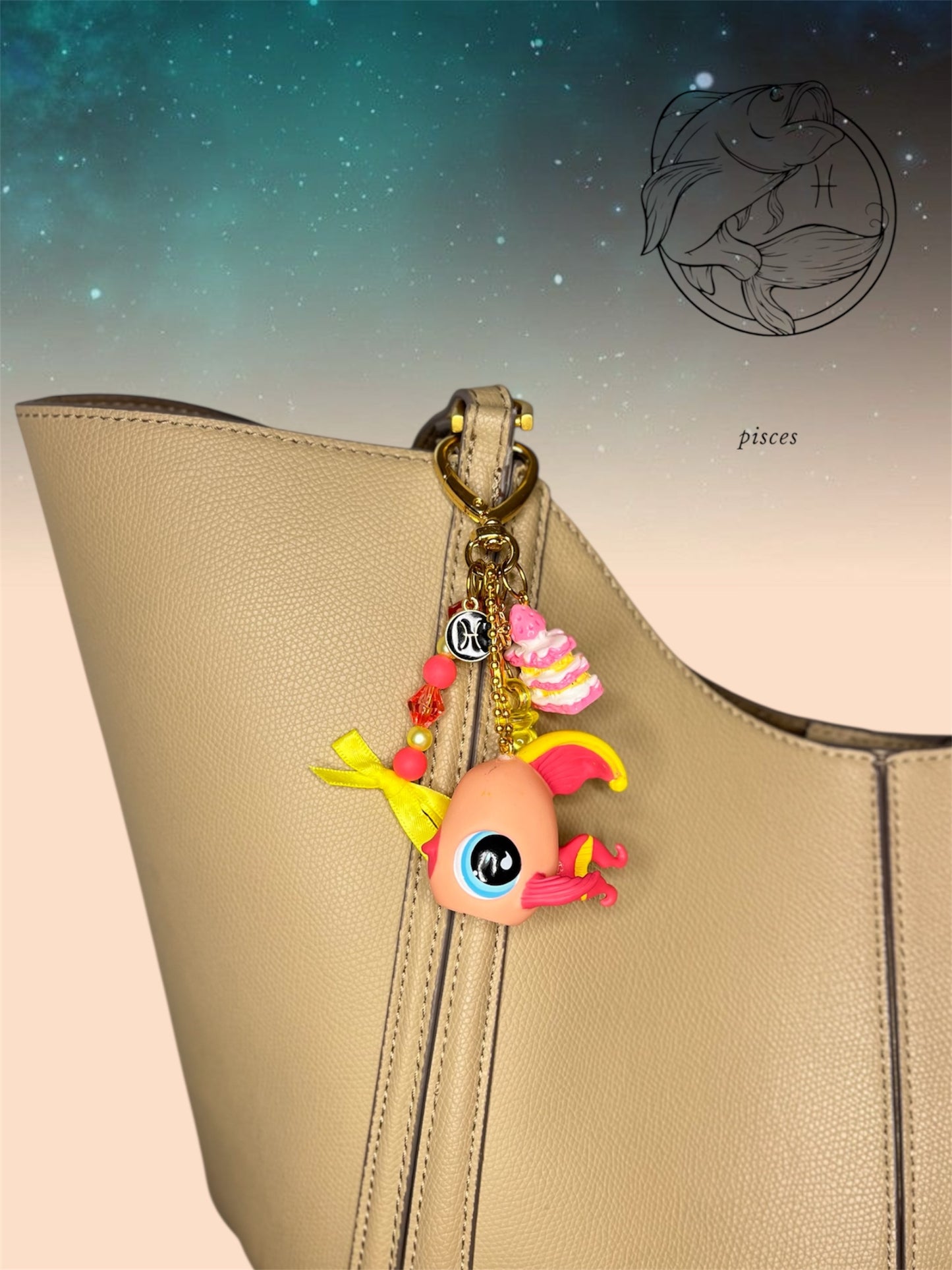 Porte-clé Poisson 🖤