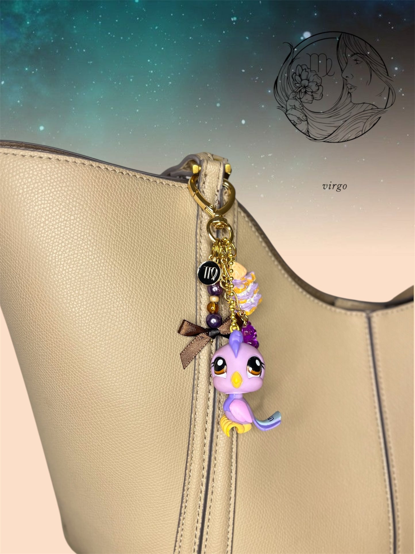 Porte-clé Vierge 🖤