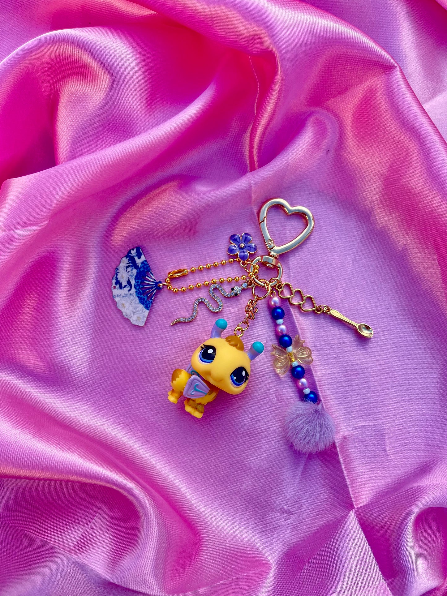 Porte-clé Lilas