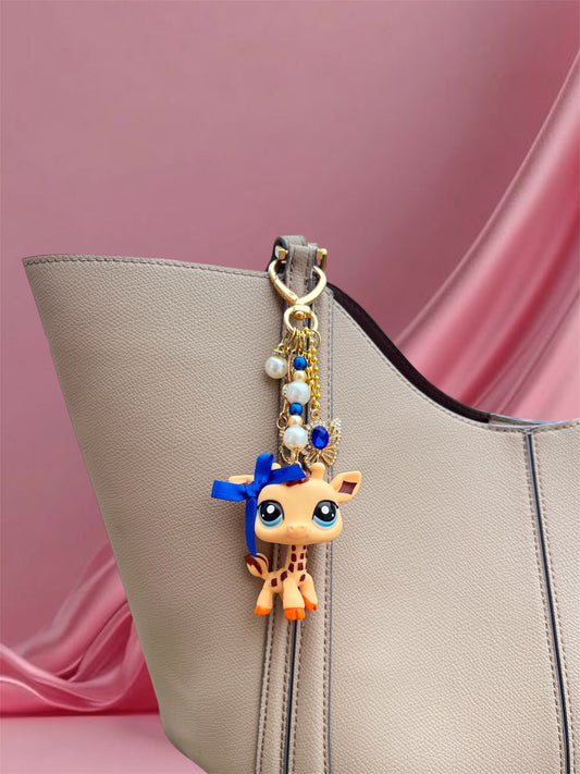 Porte-clé Blue Sparkle