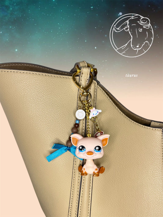 Porte-clé taureau 🤍